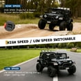 thumbnail image 6 of Roromall 24V 2-Seater Kids Electric Truck with Parent Remote Control, 4WD All-Terrain Ride-on Car for Toddlers & Kids, Dual Motor, Toy Car for Boys & Girls, 6 of 7