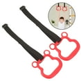 thumbnail image 4 of 1 Set of Portable Gymnastics Rings Gym Pull-up Equipment Hanging Rings Kids Workout Rings, 4 of 9