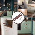 thumbnail image 4 of Manijas de gabinete armarios de cuero cajón de cuero tirar muebles modernos dormitorio 125 mm perillas para el hogar regalos de reemplazo de casa sidaley  HA059821-02, 4 of 7
