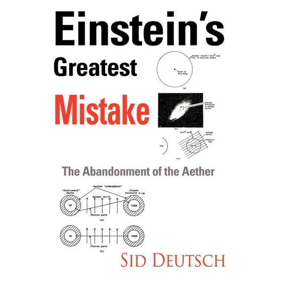 Einstein's Greatest Mistake: Abandonment of the Aether, (Hardcover)