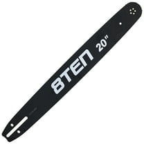 8TEN 20 inch Chainsaw Bar .050 3/8 72DL for Husqvarna 372XP 810-CCG2249B