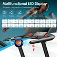 thumbnail image 4 of Gymax Tapis Roulant Électrique Pliable 4.75HP avec Contrôle Vocal et Application, 4 of 10