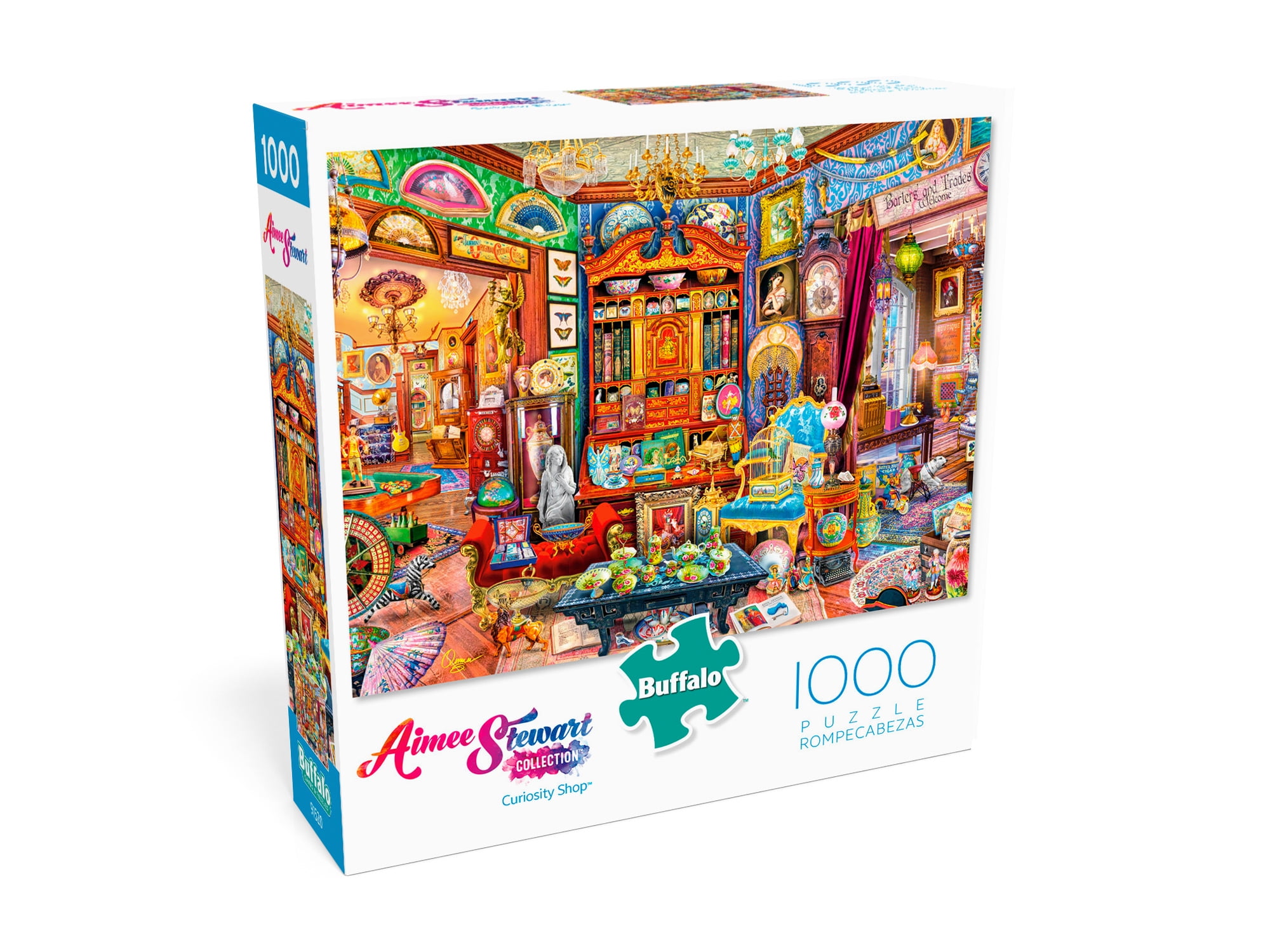 Buffalo Games Aimee Stewart Curiosity Shop 1000 Piece Jigsaw Puzzle Walmart Com Walmart Com