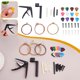 thumbnail image 5 of Kit de accesorios para guitarra TQEHS de 48 a 66 piezas herramienta para cambiar la guitarra afinador de cuerdas y capo✨y W7K2, 5 of 6