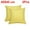 Yellow, variant on Unique Bargains 2 Pack Cotton Linen Throw Pillow Covers 18" x 18" Yellow