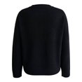 thumbnail image 2 of Suéter George para Mujer, con Cuello Redondo, Apliaciones Perlas Negro Talla M, 2 of 4