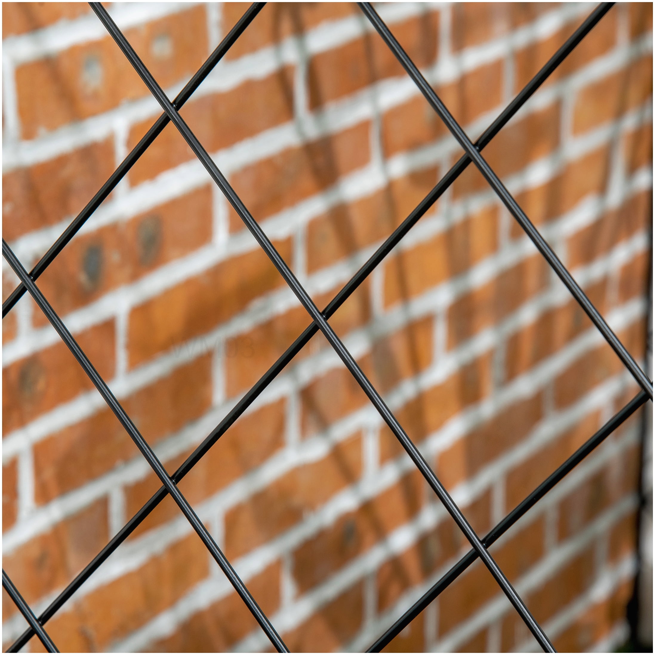Decorative Garden Fence 4-Pack Steel Panels, Black Outdoor Edging with Curved Design for Landscape Yard Border Protection