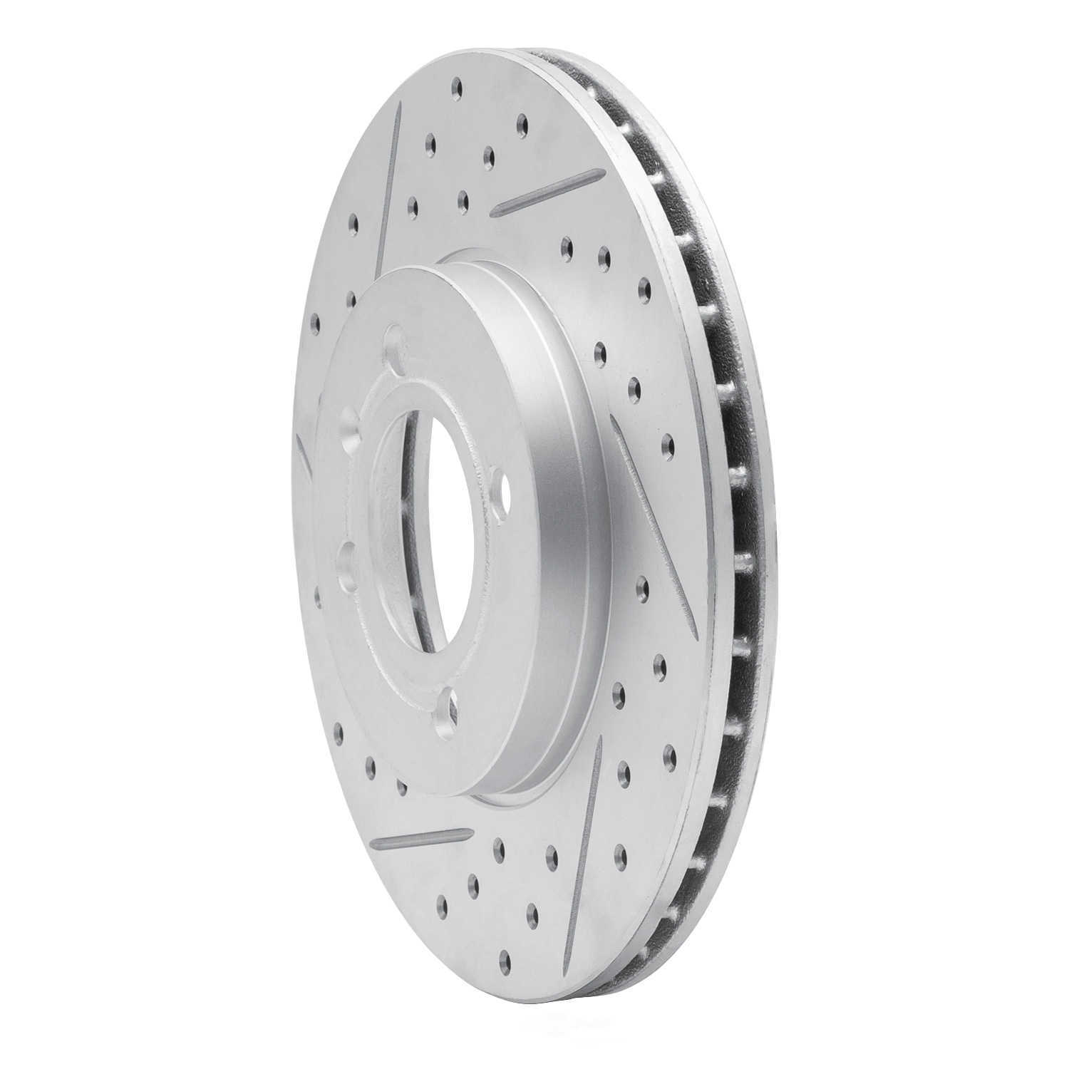 Dynamic Friction Company 830-74006L DFC Geoperformance Rotor - Drilled and Slotted