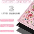 thumbnail image 4 of Office Chair Mat for Hardwood Floor 36"X 48" Office Rugs for Gaming Rolling Chairs Computer Desk Chair Non-Slip Boho Floral Protector Mats for Hard Floor & Tile Floor Decor, 4 of 6
