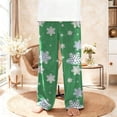 thumbnail image 1 of Pantalones largos de franela a cuadros, térmicos, casuales, de moda, para niños y niñas., 1 of 5