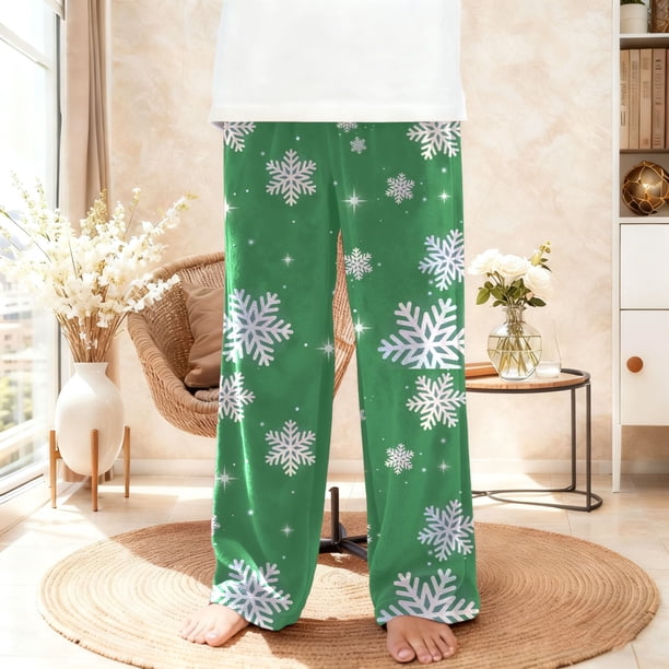 Pantalones largos de franela a cuadros, térmicos, casuales, de moda, para niños y niñas.