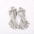 thumbnail image 1 of Calcetines de cinco dedos, calcetines con puntera para mujer, calcetines de algodón de color liso, calcetines de verano de tubo corto con tacón de negocios, 1 of 6
