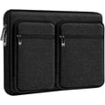 thumbnail image 1 of Estuche para computadora portátil de 15, 15,6 y 16 pulgadas con 5 bolsillos que facilita el transporte de la computadora portátil y los accesorios., 1 of 4