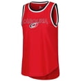 thumbnail image 2 of Women's G-III 4Her by Carl Banks Red Carolina Hurricanes Strategy Tank Top, 2 of 3