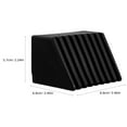 thumbnail image 2 of HOMEMAXS 2Pcs Gym Equipment End Caps Square Fitness Equipment End Cap Non-Slip Floor Protectors Square End Cover Furniture Accessories, 2 of 8