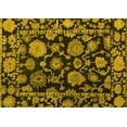 thumbnail image 1 of Ahgly Company Indoor Rectangle Oriental Yellow Traditional Area Rugs, 3' x 5', 1 of 4