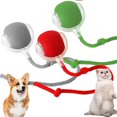 thumbnail image 1 of Pelota rodante Chewie Viral, pelota eléctrica para perros, pelota interactiva para perros, juguete para gatos Chase Mate, pelota para mascotas para gatos y perros grandes y pequeños de interior, 1 of 5