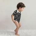 thumbnail image 4 of Daiia Snake Printed Unisex-Baby Short Sleeve Onesies Bodysuits Baby Climbing Clothes Soft and Comfortable Romper with Expandable Shoulder Design-12 Months, 4 of 8