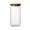 XL, variant on XL Extra Large Food Grade Sealed Glass Jar For Coffee Beans Grains And Tea Airtight Lid Clear Glass 4X8Inch