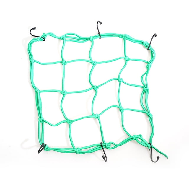Solid Latex Bungee Cargo Net Pocket Gear Helemt Luggage Netting Mesh Pocket Helmet Net Pocket
