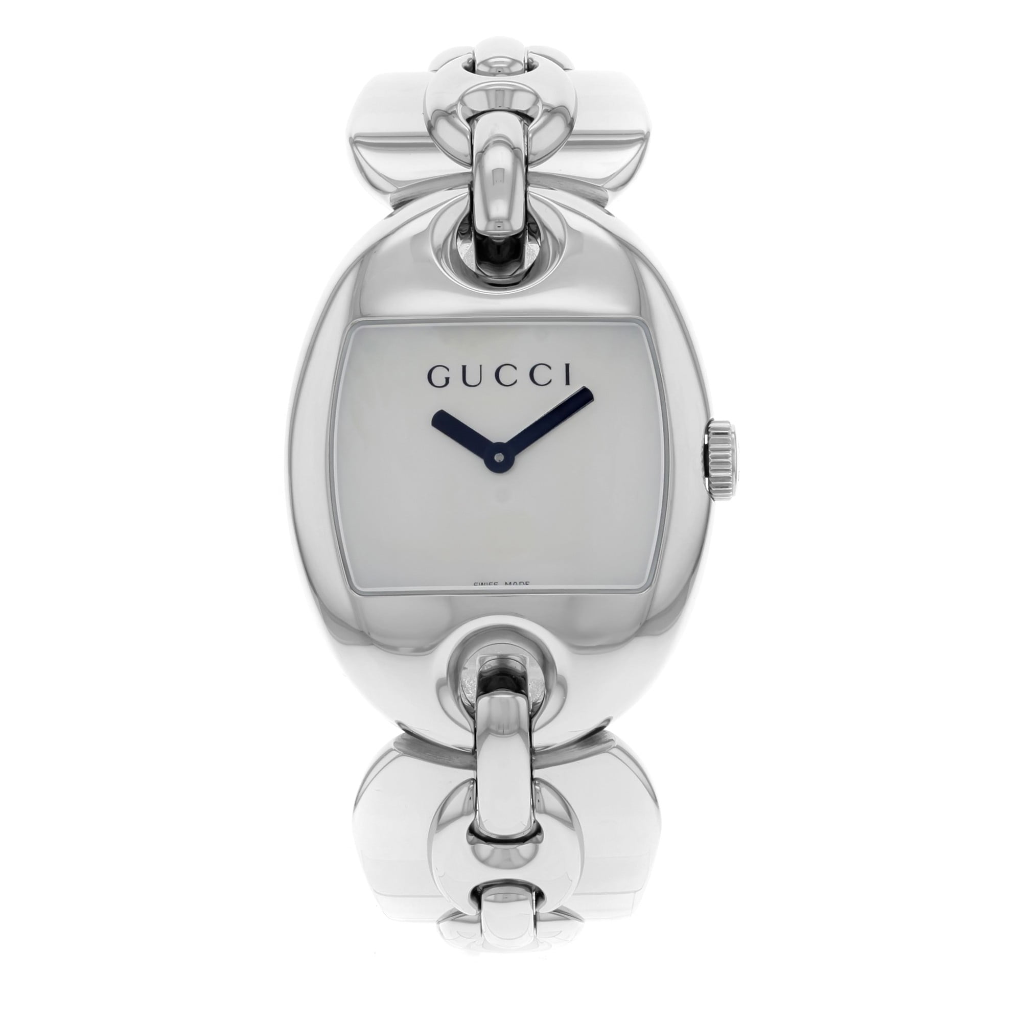 Gucci Marina Chain YA121302 Steel 32mm 