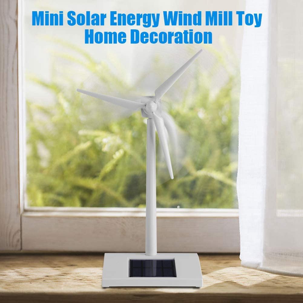 Desktop ModelSolar Powered Wind Mill Wind Turbine Children Science Teaching KAU Wind Turbine