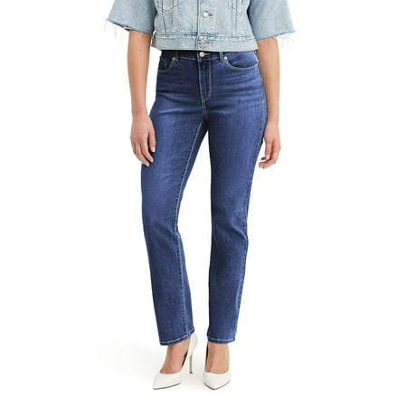 Levi's Women's Classic Straight Jeans, Lapis Dark Horse, 30 (US 10) L