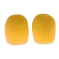 thumbnail image 3 of Cubierta de Micrófono de Esponja de Parabrisas de Espuma de Micrófono de Escenario Baoblaze Amarillo, 3 of 8