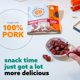 thumbnail image 5 of Korean BBQ Pork Snack Bites, Specialty Meat Snack, Gluten Free with Korean Barbecue Seasoning, Good Source of Protein, Made with 6g of Protein Per Serving – 2.85 oz, 5 of 5