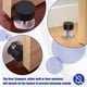 thumbnail image 5 of Wosthever Tope de puerta de goma, artesanía exquisita, resistente a impactos, reducción de ruido, Tope de puerta de acero inoxidable Conjuntos de muebles de dormitorio, 5 of 6