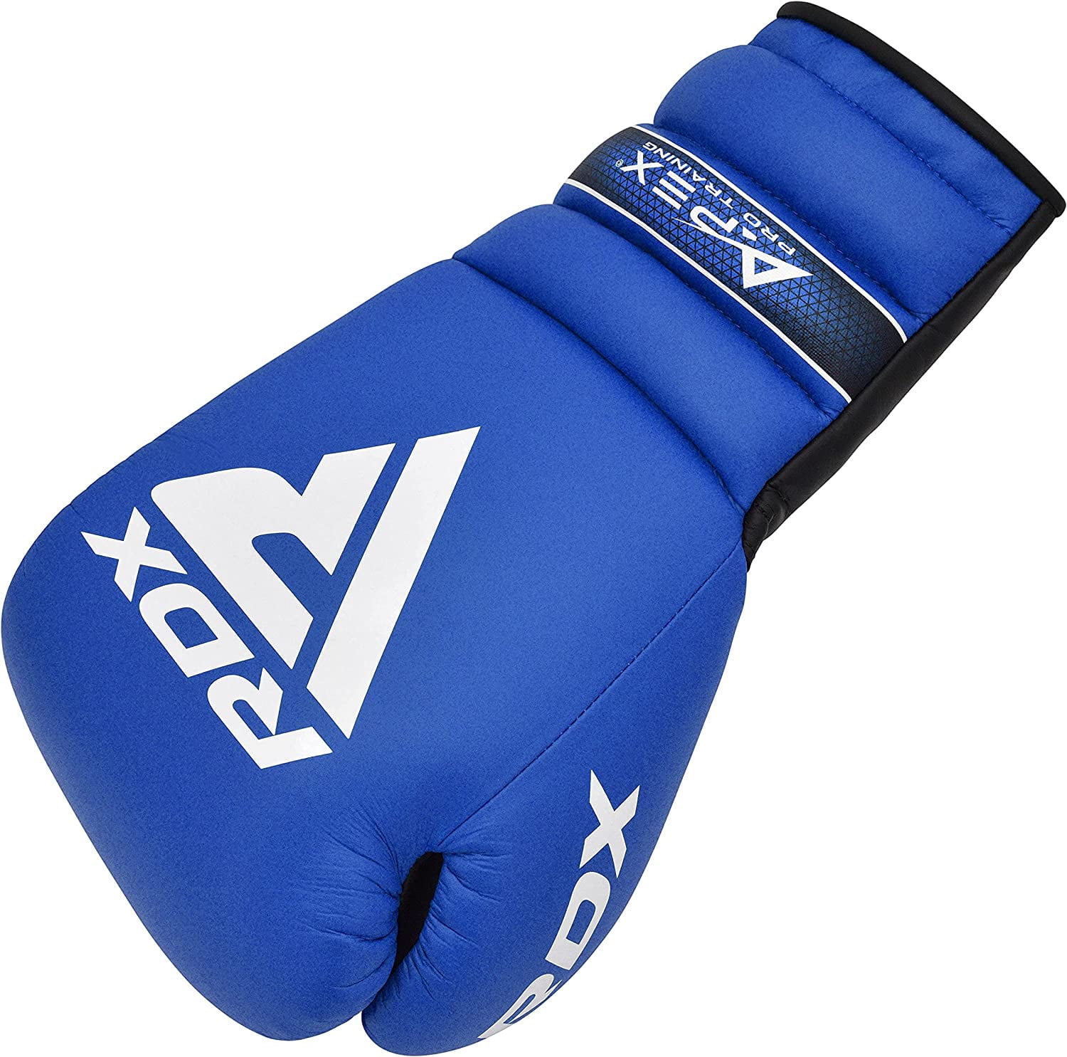 RDX Professional Boxing Fight Gloves, APEX Lace-Up Competition Fighter Gloves, Super Skin Maya Hide Leather, Padded Wrist Support, Multi-Layered, Traditional Extra Long Laces for Firm Secure Fit