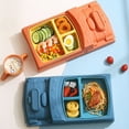 thumbnail image 3 of Car Shaped Tableware Set with Cutlery and Cup - Ideal for Kitchen and Dining Featuring Separate Plates for Kids' Dining Experience - Dinner Tray for Boys and Girls, 3 of 8