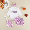 thumbnail image 2 of Zshosam First Birthday Outfit Girl Winter Baby Girl Outfits Corduroy Skirt + Ribbed Knit Long Sleeves Top Clothes Fall Winter Suits Size 12 18 Months,(Purple 12-18 Months), 2 of 6