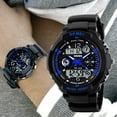 thumbnail image 5 of Montre de Sport Numérique, Montre d'Extérieur Étanche, Montre Chronomètre à Rétroéclairage LED, Montre-Bracelet Militaire Multifonction, Montre de Sport Unisexe, Montre de Randonnée Course Mise en Forme, Montre de Sport Décontractée, 5 of 5
