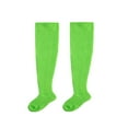 thumbnail image 6 of WTXUE Thigh High Stockings, Plus Size Thigh Highs, Women's Football Socks with Towel Sole Wear Non Slip Mid Tube Short Top Socks, 1# Orange, 6 of 6