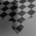 thumbnail image 3 of Gray and Black Checkered Pattern Rectangle Tablecloth 60"x84",Waterproof Polyester Rectangle Table Cloth, Wipeable Spillproof Polyester Tablecloth for Dining, Camping, Indoor and Outdoor, 3 of 5