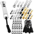 thumbnail image 1 of RENACLIPY 1 Set Zipper Repair Kit For Zippers And Sliders For Clothing Jackets And Durable And Reliable Repair Parts, 1 of 7