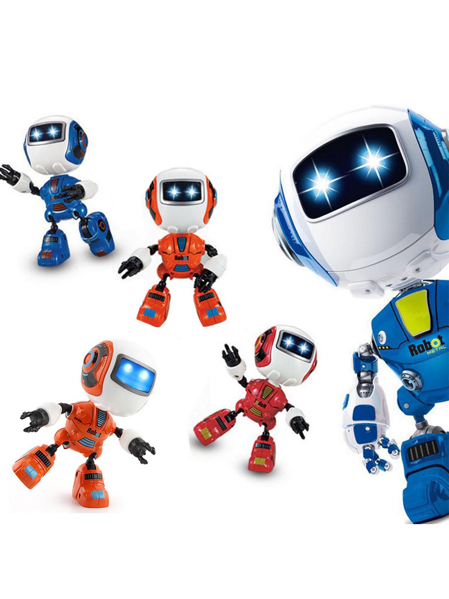 Generic Children Mini Robot Toy With Sound and Light Deformation Robot