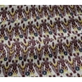 thumbnail image 5 of oneOone Tissu Jersey Viscose Style Arbre Imprimé Ikat BTY 60 Pouces de Large, 5 of 5