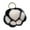 Black, variant on Adorable Paw Keychain - Cute Animal Paw Key Ring (3x3.5 Inch) - Realistic Design, Durable & Lightweight - Perfect for Keys, Backpacks, Bags, Car Decor - Gift for Pet Lovers