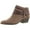 Mushroom Brown Fabric, variant on Womens Paloma Booties - Medium & Wide Width