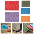 thumbnail image 5 of Splihome Tapis Extérieur Anti-Humidité Pliable Portable Imperméable Coussin de Pelouse Bleu et Noir, 5 of 5