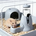 thumbnail image 3 of LLDYYDS Hamster Water Bottle with Stand Water Bottle with Food Container Base Automatic Bottle Dispenser 16CM, 3 of 3