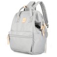thumbnail image 2 of Mochila para portátil himawari 1881-gris impermeable 18L, 2 of 8
