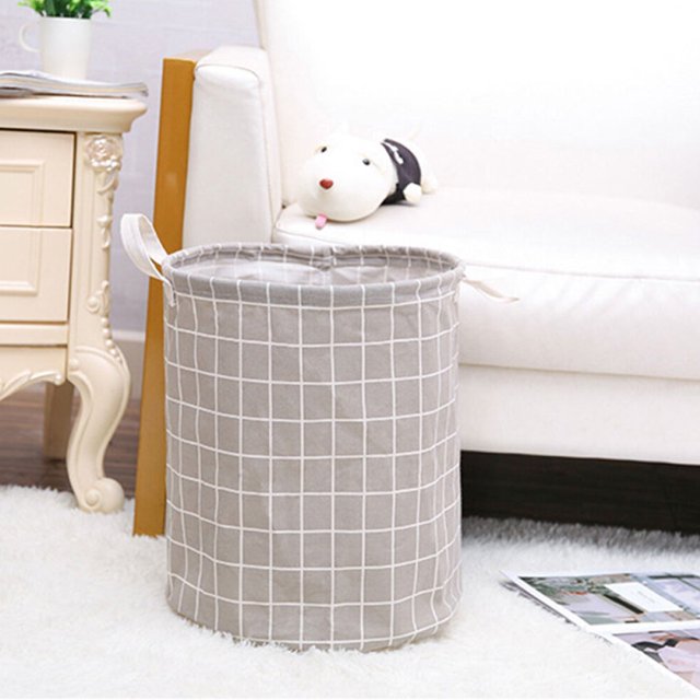 Cesto de lavandería a prueba de agua de gran tamaño Cesta plegable Hogar Titular de ropa sucia Cuarto de baño Dormitorio Misceláneas Almacenamiento Organizador Contenedor Macarena Cortador de lavandería impermeable