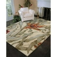 thumbnail image 5 of Nourison Tropics 42" x 66" Wool Indoor Rug in Ivory Floral Finish, 5 of 5