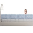 thumbnail image 5 of 3 Sets Bed Rail Guard, Secure Adjustable Height Bed Rail for Beds, 5 of 6