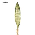 thumbnail image 2 of Naiovety Planta de aplicación amplia no tóxica para el hogar, jardín, balcón, hipoalergénica para mascotas, apariencia realista, cama, Decoración 3 hojas 40 CM C 40 CM C, 2 of 6