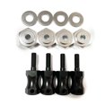 thumbnail image 1 of Bewildely RCGOFOLLOW-rueda de aleación de aluminio, montaje hexagonal, pieza de actualización RC, adaptador para 1/10 LOSI Baja Rey 4WD RC, Kits de construcción modelo Plata, 1 of 6