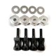 thumbnail image 1 of Bewildely RCGOFOLLOW-rueda de aleación de aluminio, montaje hexagonal, pieza de actualización RC, adaptador para 1/10 LOSI Baja Rey 4WD RC, Kits de construcción modelo Plata, 1 of 6